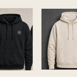 Critical Path Hoodie in dark and light