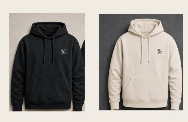 Critical Path Hoodie in dark and light