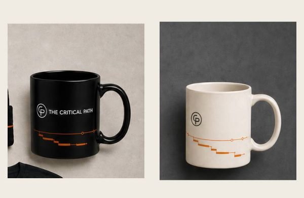 Critical Path Mug in dark and light