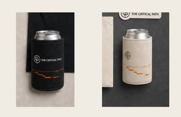 Critical Path Stubby Holder in dark and light